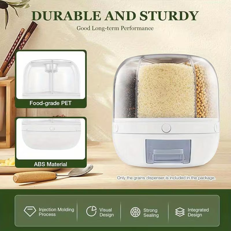 360° Rotating Dry Food Dispenser – photo 4