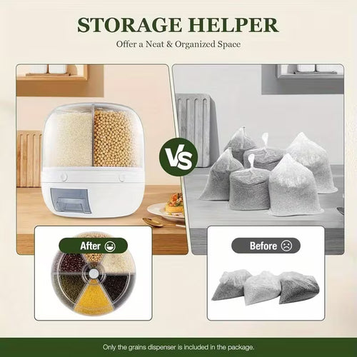 360° Rotating Dry Food Dispenser – photo 2