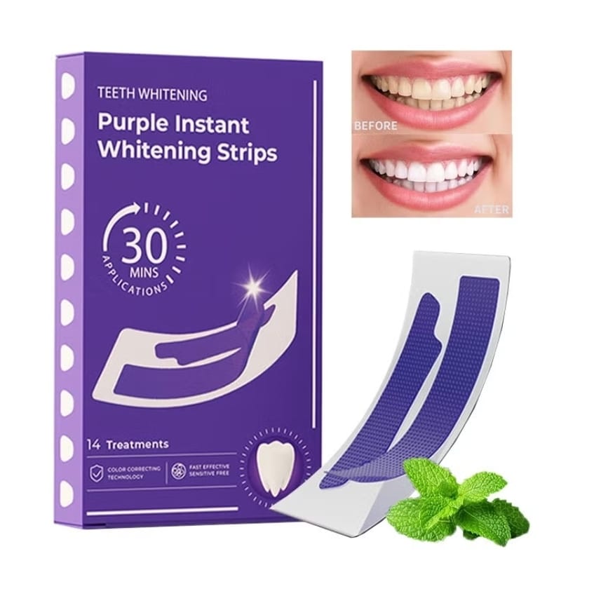 Purple Teeth Whitening Strips – photo 1