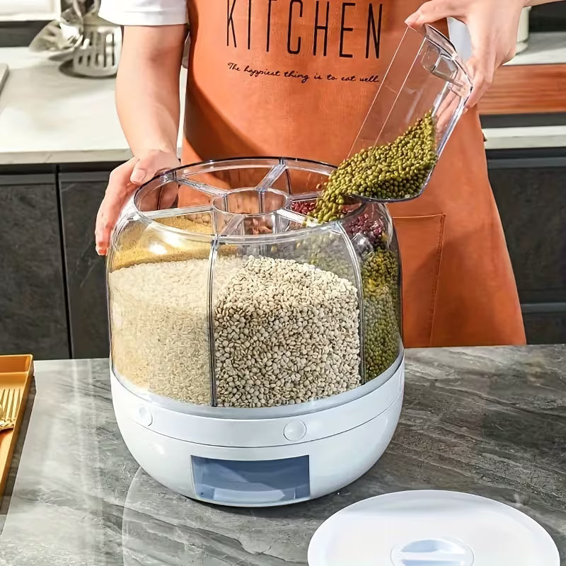 360° Rotating Dry Food Dispenser – photo 6