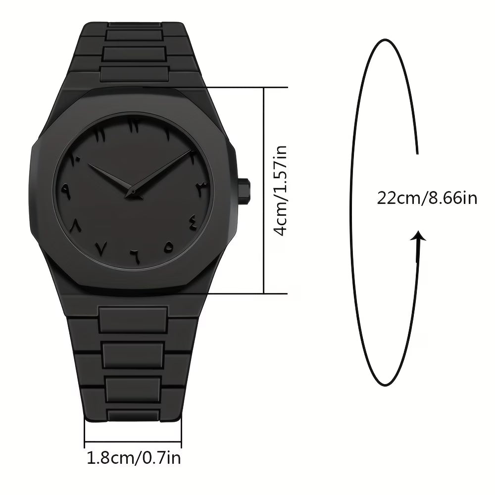 Arabic Aura Watch All Black – photo 3