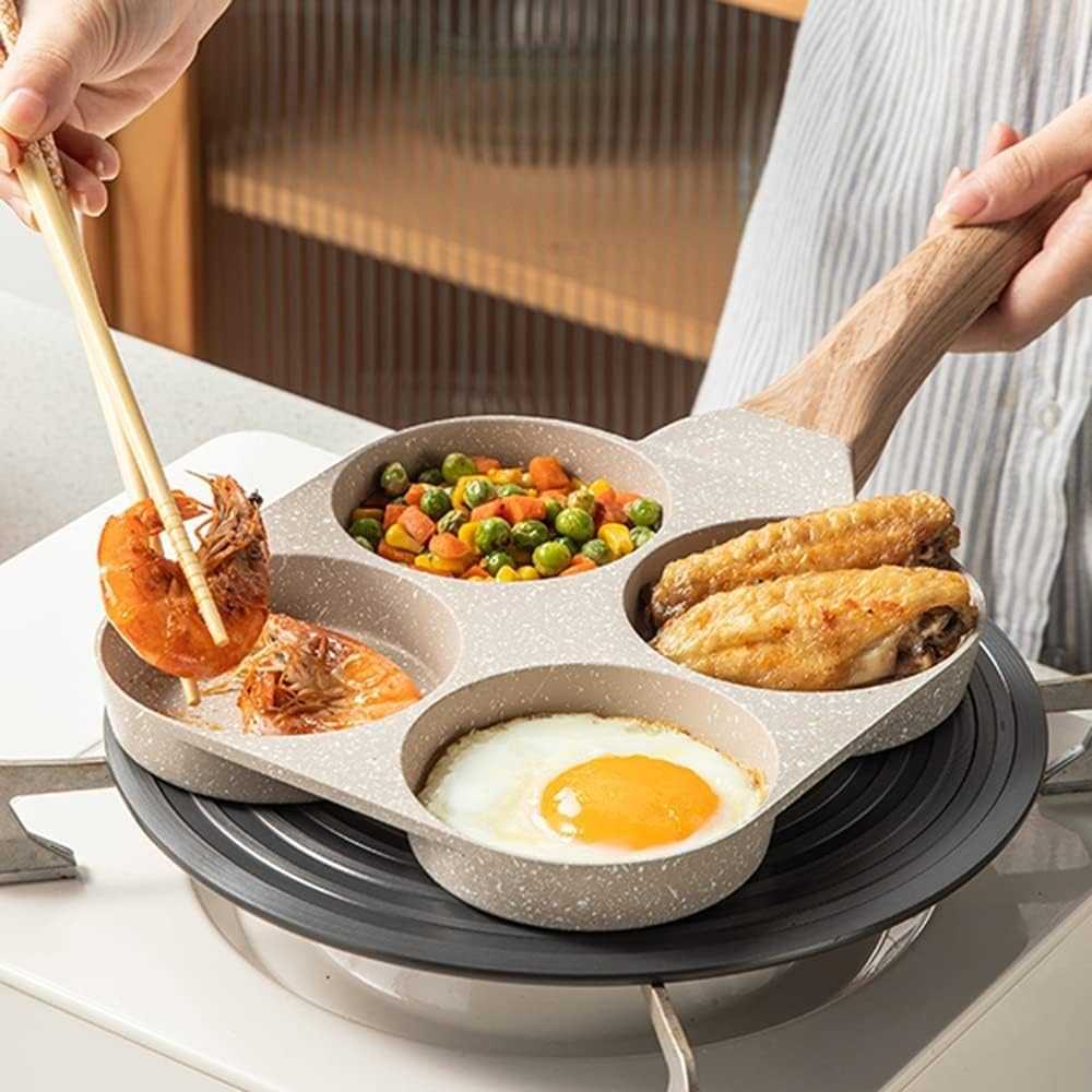 4-Hole Nonstick Frying Pan – photo 4