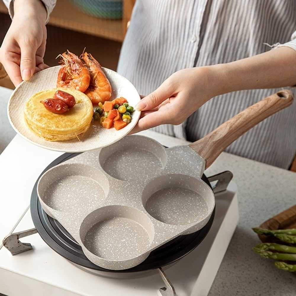 4-Hole Nonstick Frying Pan – photo 2