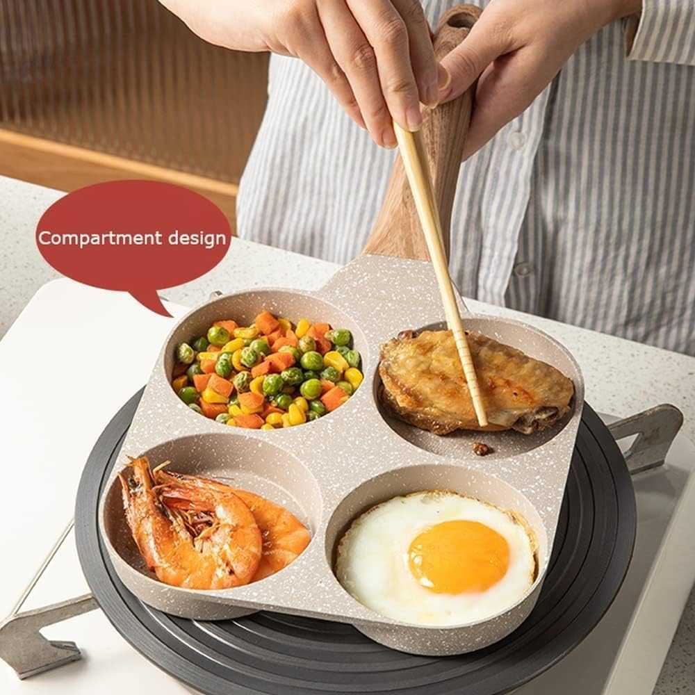 4-Hole Nonstick Frying Pan – photo 3