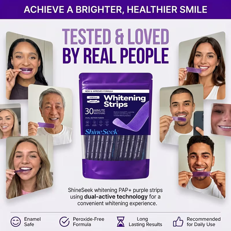 Purple Teeth Whitening Strips – photo 3