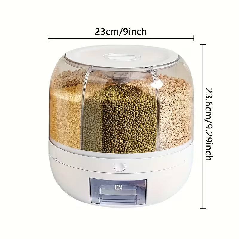 360° Rotating Dry Food Dispenser – photo 3