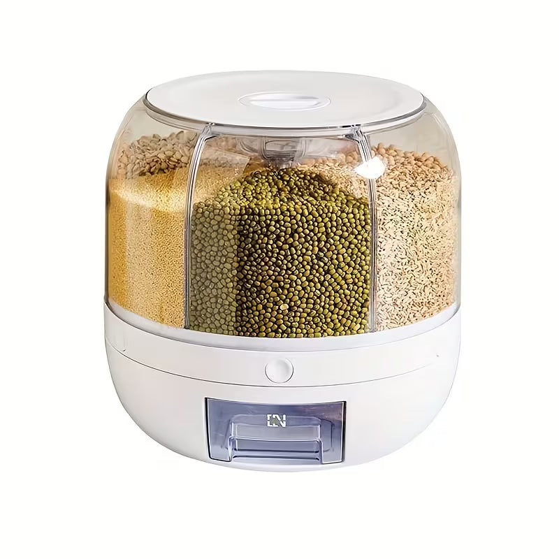 360° Rotating Dry Food Dispenser – photo 1