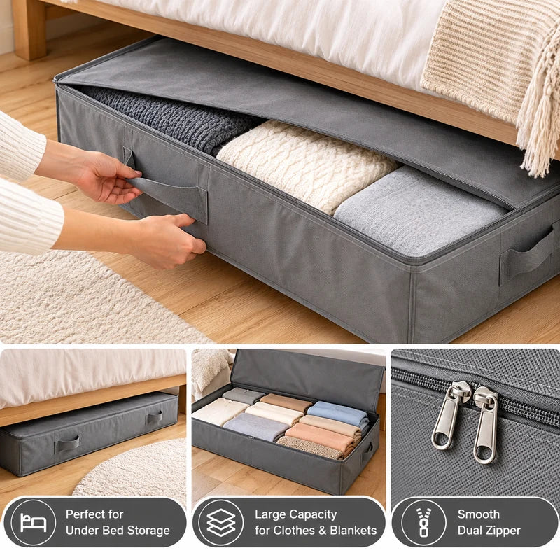 Foldable Under-Bed Storage Organizer – photo 2