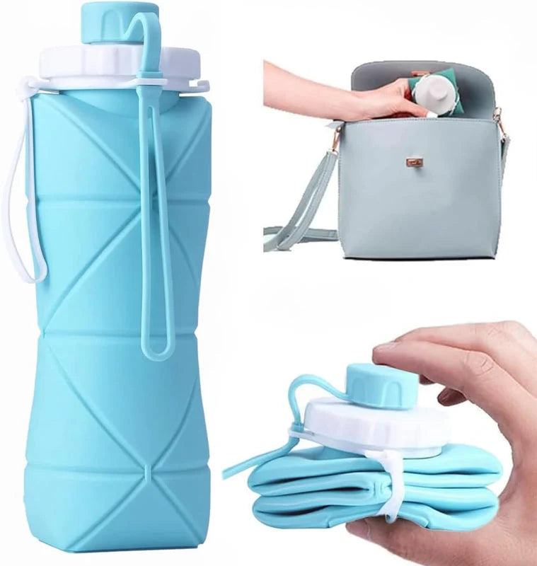Foldable Silicone Water Bottle – photo 1