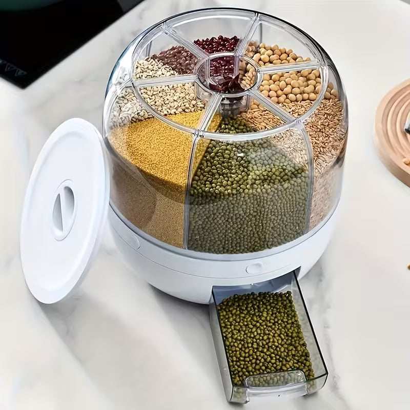 360° Rotating Dry Food Dispenser – photo 8