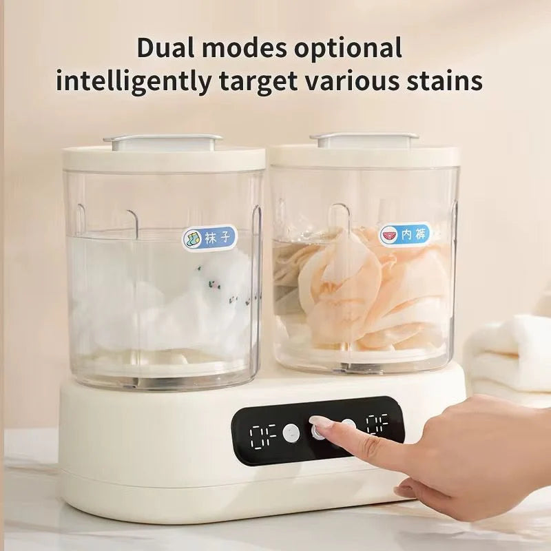 Double-Bucket Mini Washing Machine – photo 7