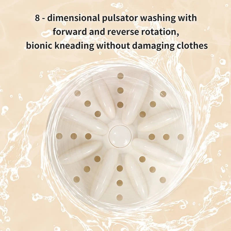 Double-Bucket Mini Washing Machine – photo 3