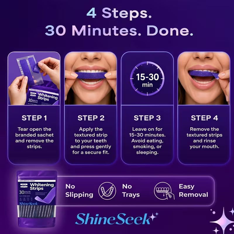 Purple Teeth Whitening Strips – photo 6